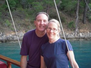 Ira and Liz Allen - enjoying our time on PALUKO